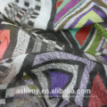 100% cashmere woven shawl digital print scarf